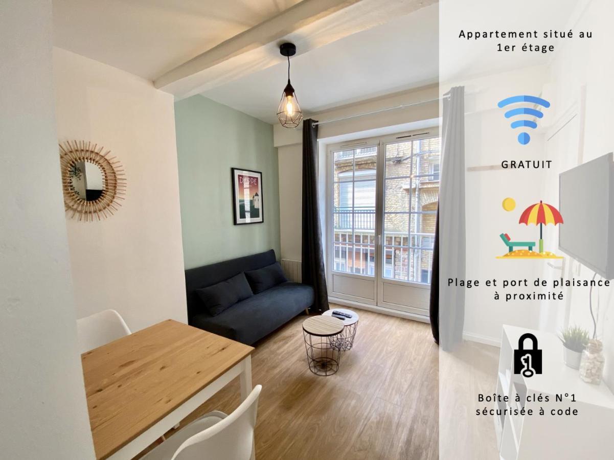 Апартаменти La Coquille - Centre Historique Parking Gratuit Дьєпп Екстер'єр фото
